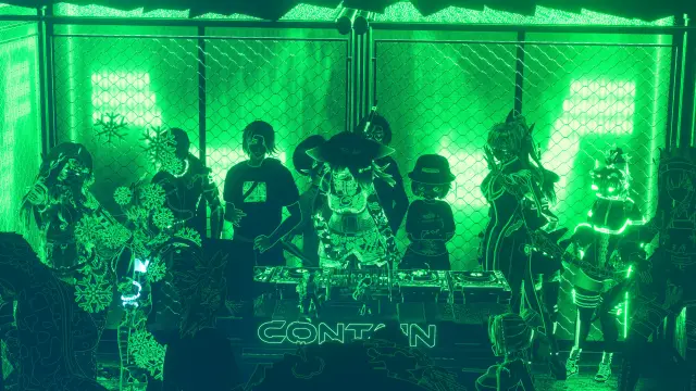 Set at Contain's Halloween Special